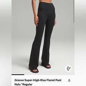 Groove super High rise flared pant regular nulu SIZE 2
